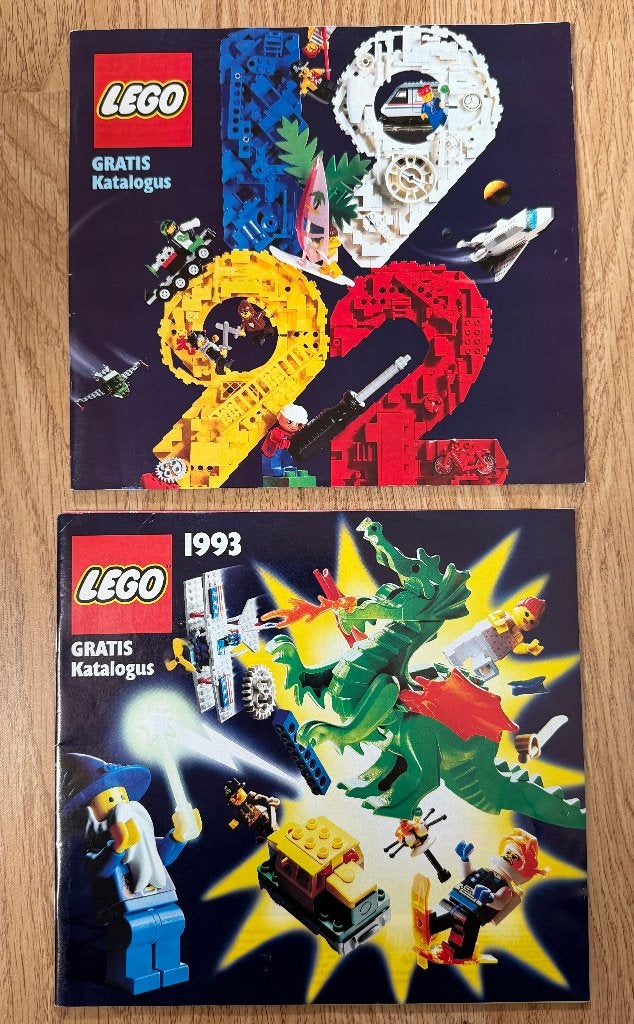 Lego catalogussen 1992 en 1993, Ophalen of Verzenden, Zo goed als nieuw, Catalogus
