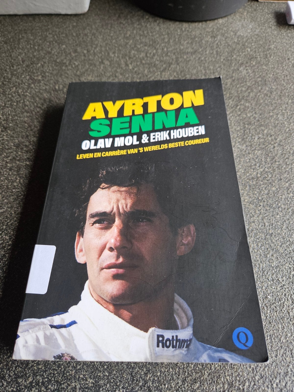 Ayrton Senna: Leven en carrière van 's werelds beste coureur, Ophalen of Verzenden, Gelezen, Olav Mol & Erik Houben, Sport