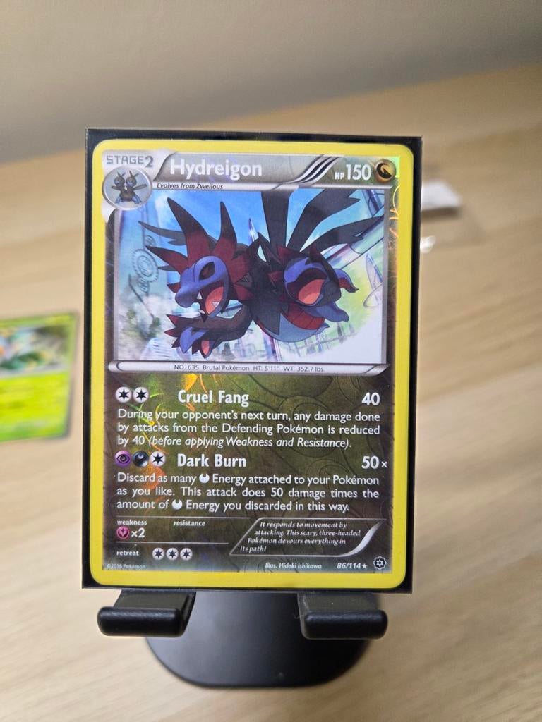 Hydreigon (86/114), Ophalen of Verzenden, Zo goed als nieuw, Losse kaart, Foil