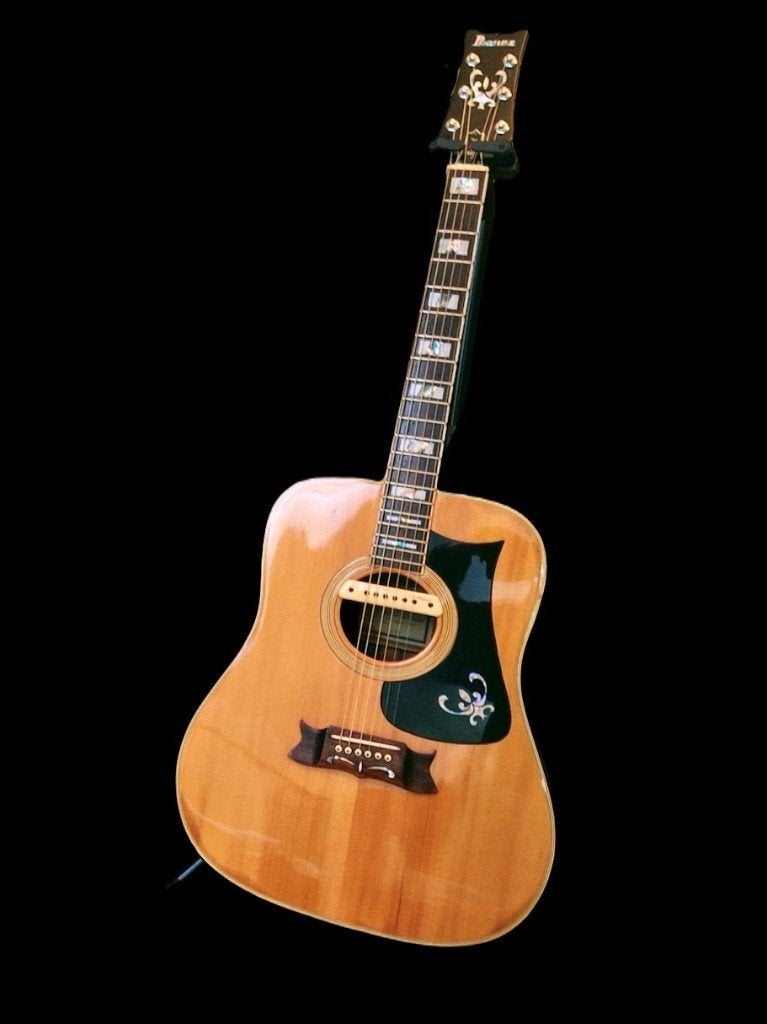Zeldzame Ibanez Artist 2609 Acoustic (1976) | +  LR Baggs M1, Muziek en Instrumenten, Ophalen, Gebruikt, Western- of Steelstringgitaar