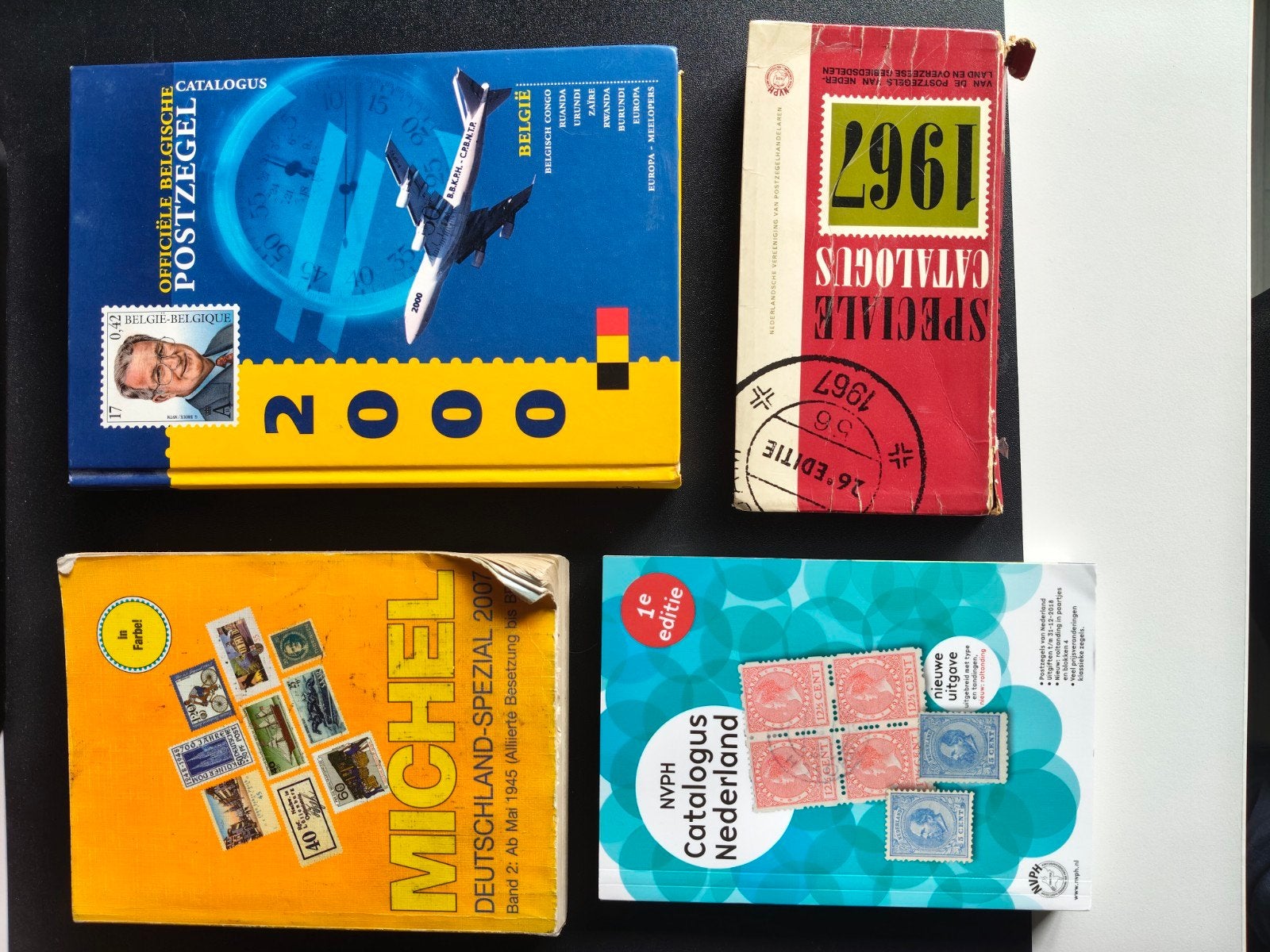 Boeken over postzegels verzamelen, Ophalen, Catalogus