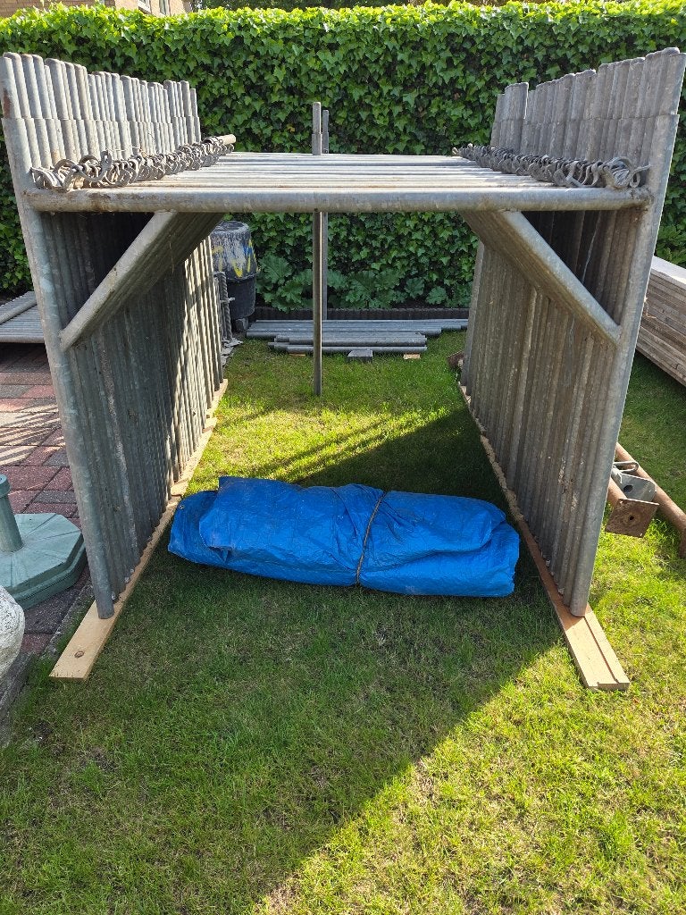 Stalen steiger materieel, Ophalen, Gebruikt, Gevelsteiger, 2 tot 5 meter