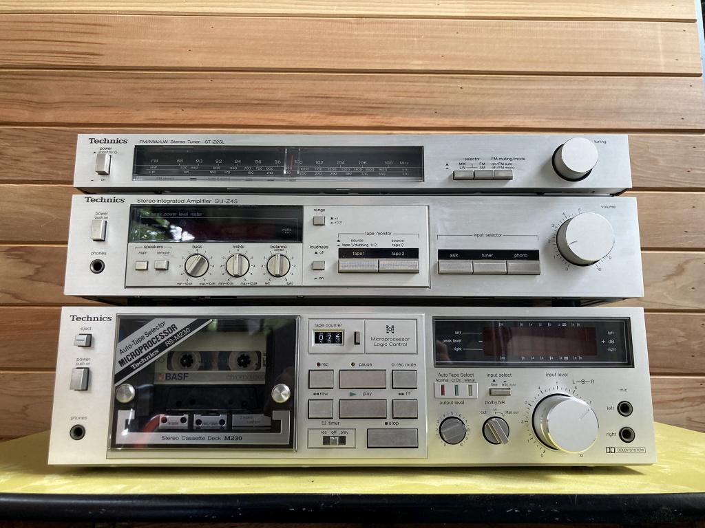 Vintage Technics audio set, Ophalen, Gebruikt, Tuner of Radio, Overige merken