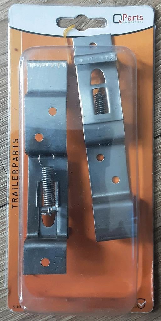 Qparts kentekenplaat klemmen 2 stuks, Ophalen of Verzenden, Nieuw