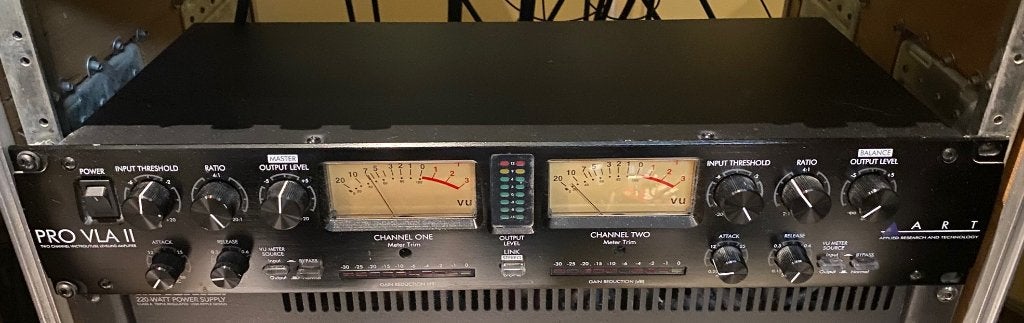 Art Pro vla II (2-kanaals buizen / Opto Compressor), Ophalen of Verzenden, Compressor