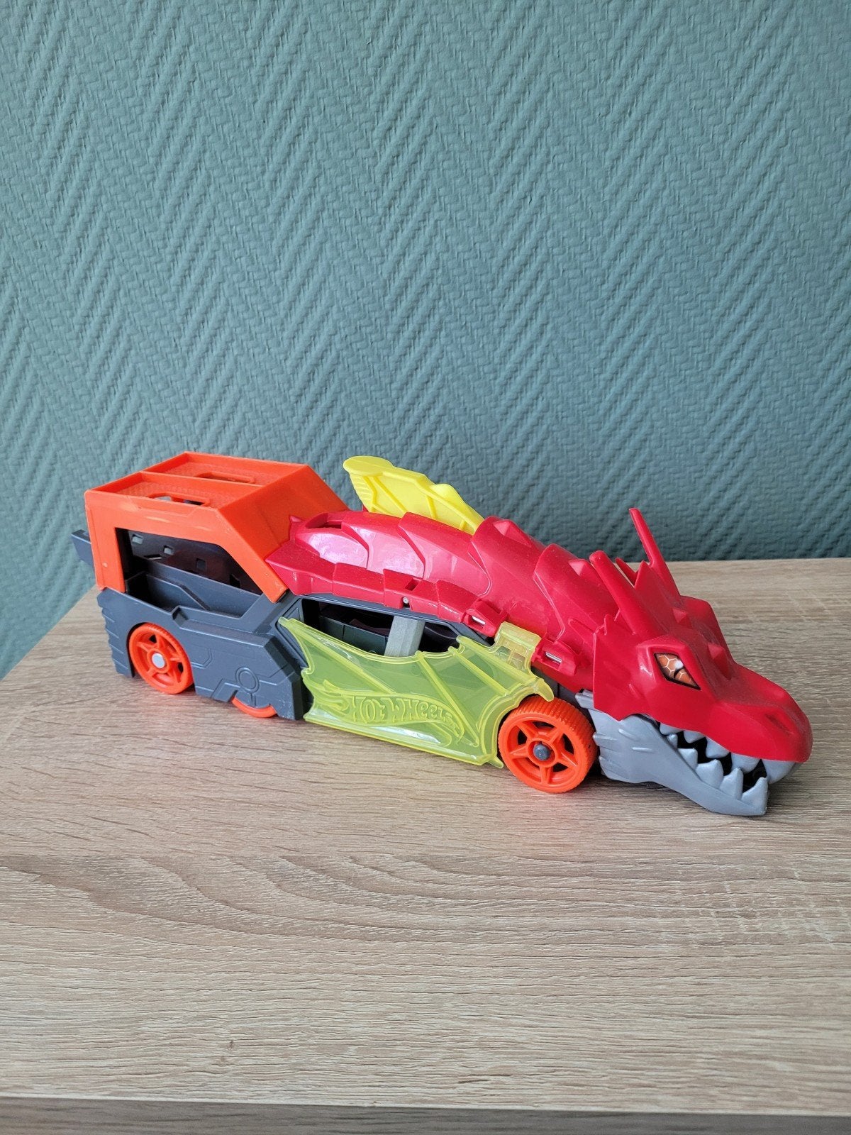Hot Wheels Drakenbaan Speelset - Zo goed als nieuw, Ophalen of Verzenden, Zo goed als nieuw