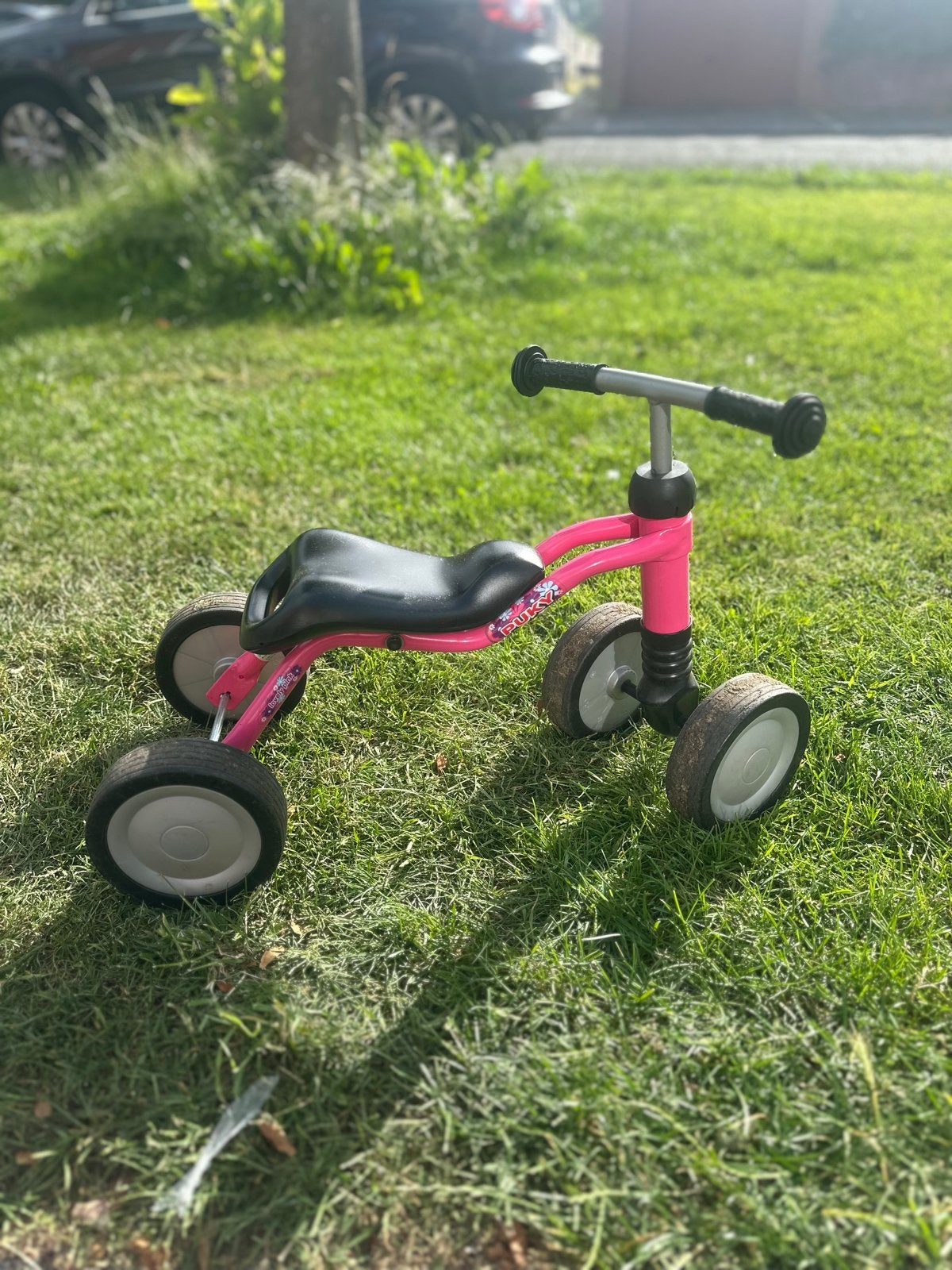 Puky Pucky Wutsch loopfiets roze - Ideaal voor de kleintjes!, Ophalen of Verzenden, Gebruikt, Loopfiets