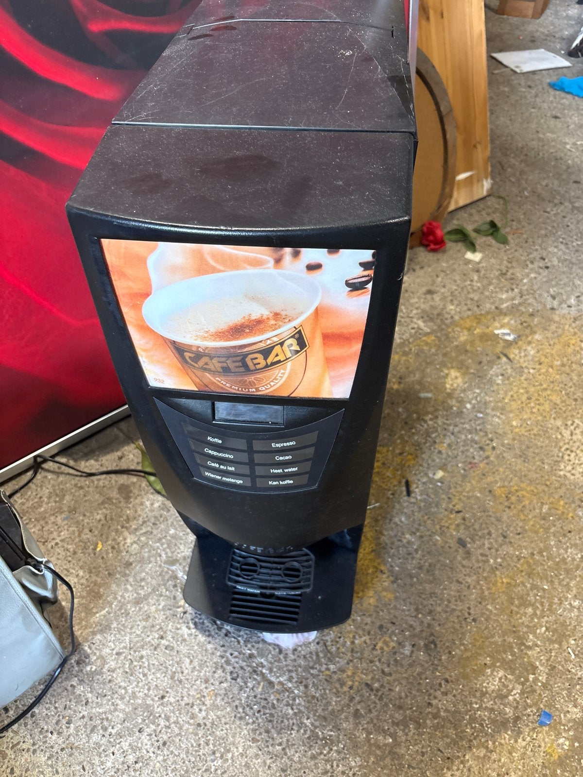 Professionele Koffiemachine - Cafe Bar International, Gebruikt, 10 kopjes of meer, Koffiemachine, Koffiebonen