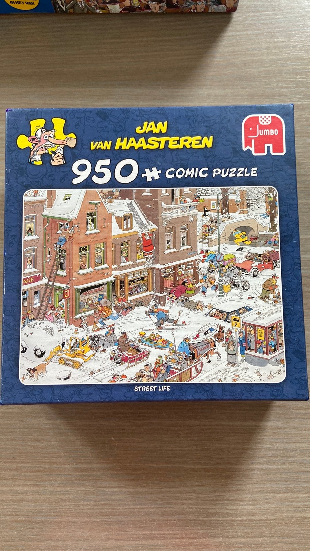 Jan van Haasteren 950 stukjes, Ophalen, 500 t/m 1500 stukjes, Zo goed als nieuw