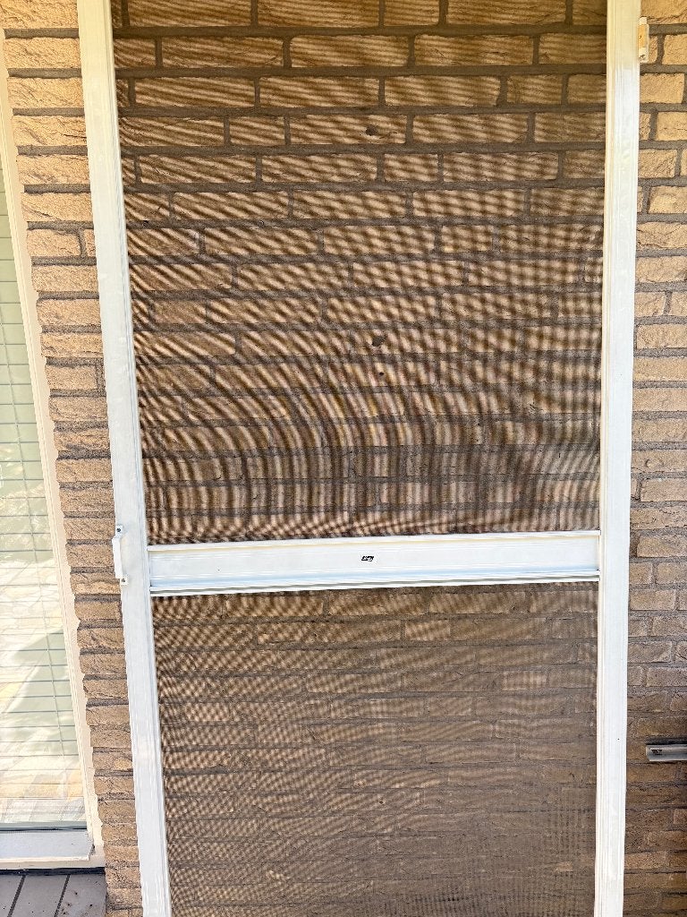 Luxaflex hordeur (2x), Doe-het-zelf en Verbouw, Deuren en Horren, Ophalen, Gebruikt, 80 tot 100 cm, 215 cm of meer