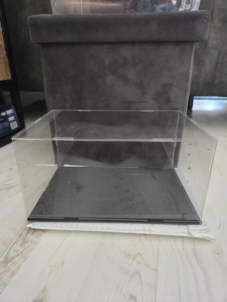 2x Transparante Opbergbox voor Modelauto's, Hobby en Vrije tijd, Overige Hobby en Vrije tijd, Ophalen of Verzenden, Nieuw