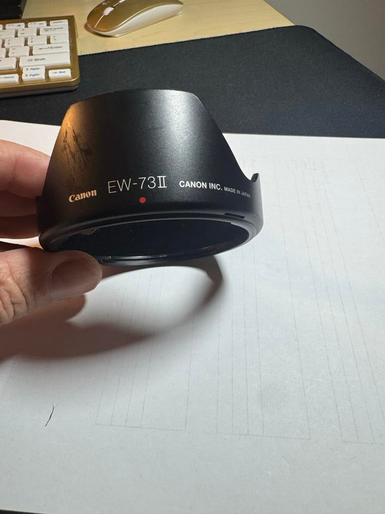 Canon EW-73II zonnekap, Ophalen of Verzenden, Gebruikt