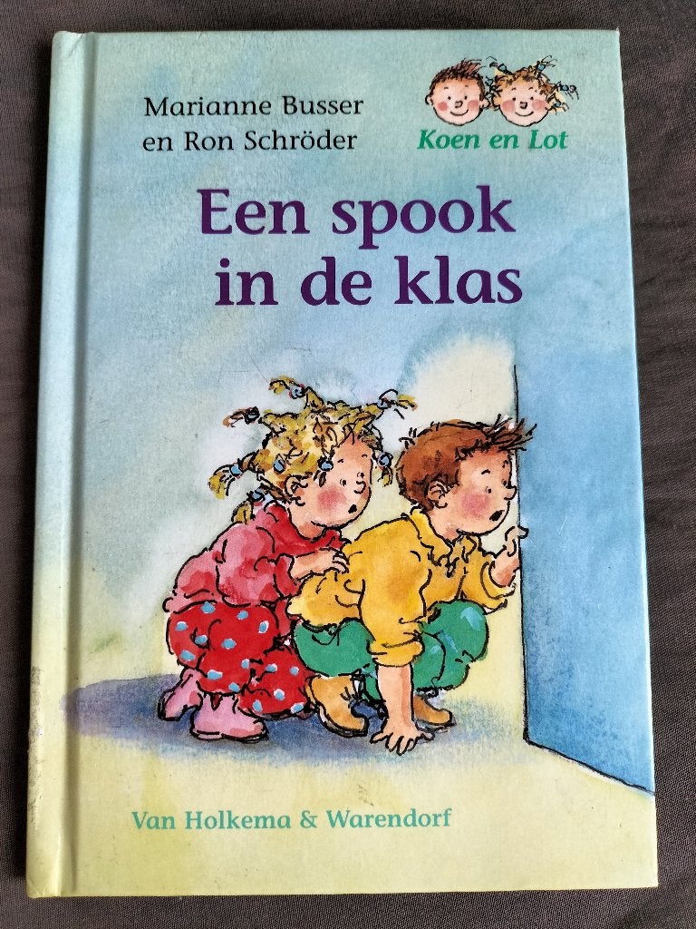 M. Busser - Koen en Lot - Een spook in de klas/ avi M3, Ophalen of Verzenden, Zo goed als nieuw, Marianne Busser; Ron Schröder