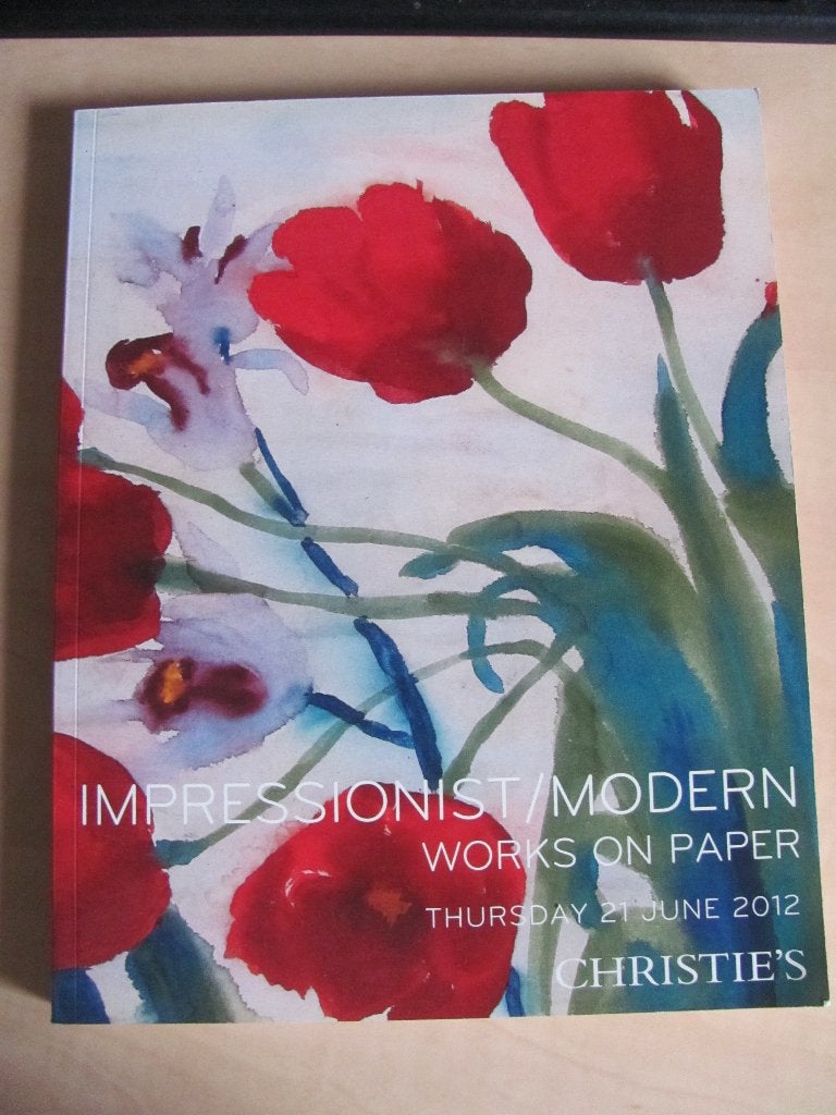 Christie's, 3 catalogi: impressionists & modern art 390 pag., Ophalen of Verzenden, Overige onderwerpen