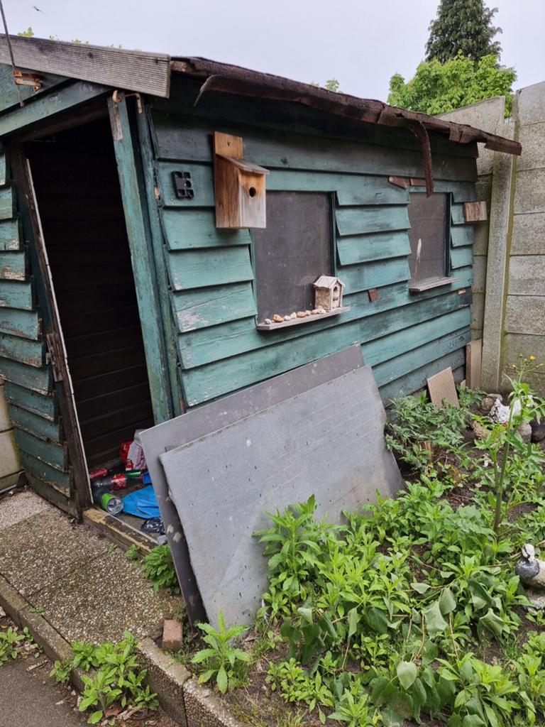 Schuurtje, Ophalen, Gebruikt, Hout, Overige typen