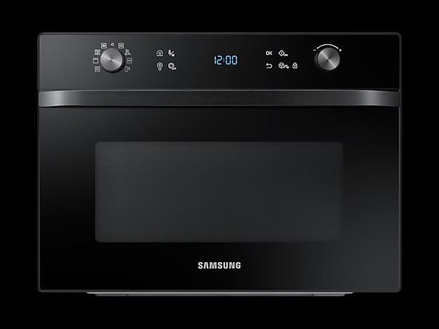 Samsung MC35J805 combimagnetron met grill en hete lucht, 45 tot 60 cm, Gebruikt, Ophalen of Verzenden, Oven met grill