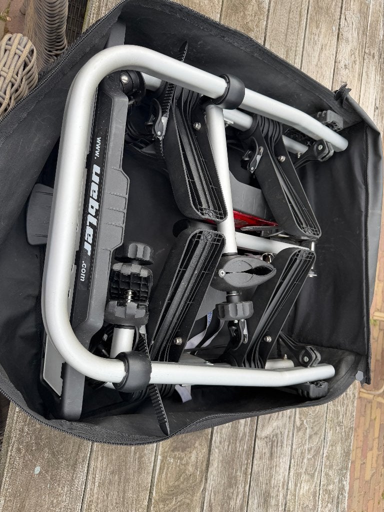 Uebler fietsendrager, Auto diversen, Ophalen of Verzenden, 2 fietsen, Gebruikt, Trekhaakdrager