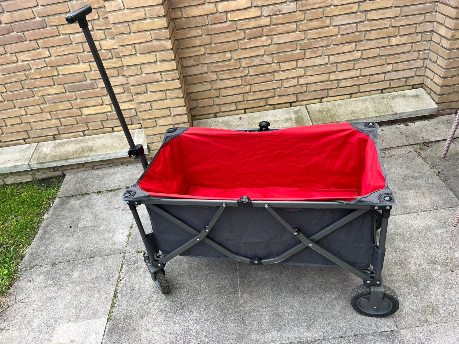 Bolderkar Human Nature anwb rood grijs, Ophalen, Opvouwbaar, Gebruikt