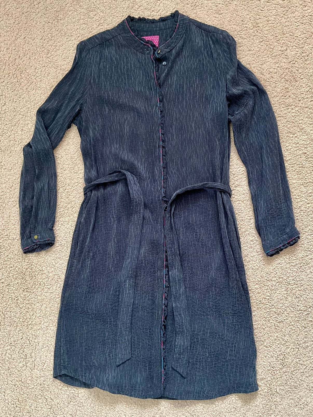 Jurk POM Amsterdam, 12 euro, Ophalen of Verzenden, Zo goed als nieuw, Maat 38/40 (M), Onder de knie