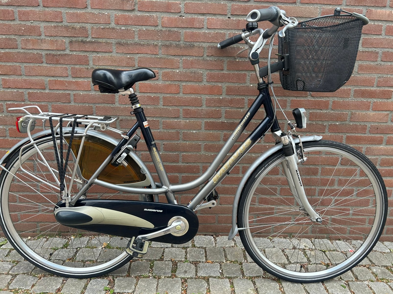 Damesfiets Batavus Intermezzo 28 inch, 53 tot 56 cm, Ophalen, Zo goed als nieuw, Versnellingen