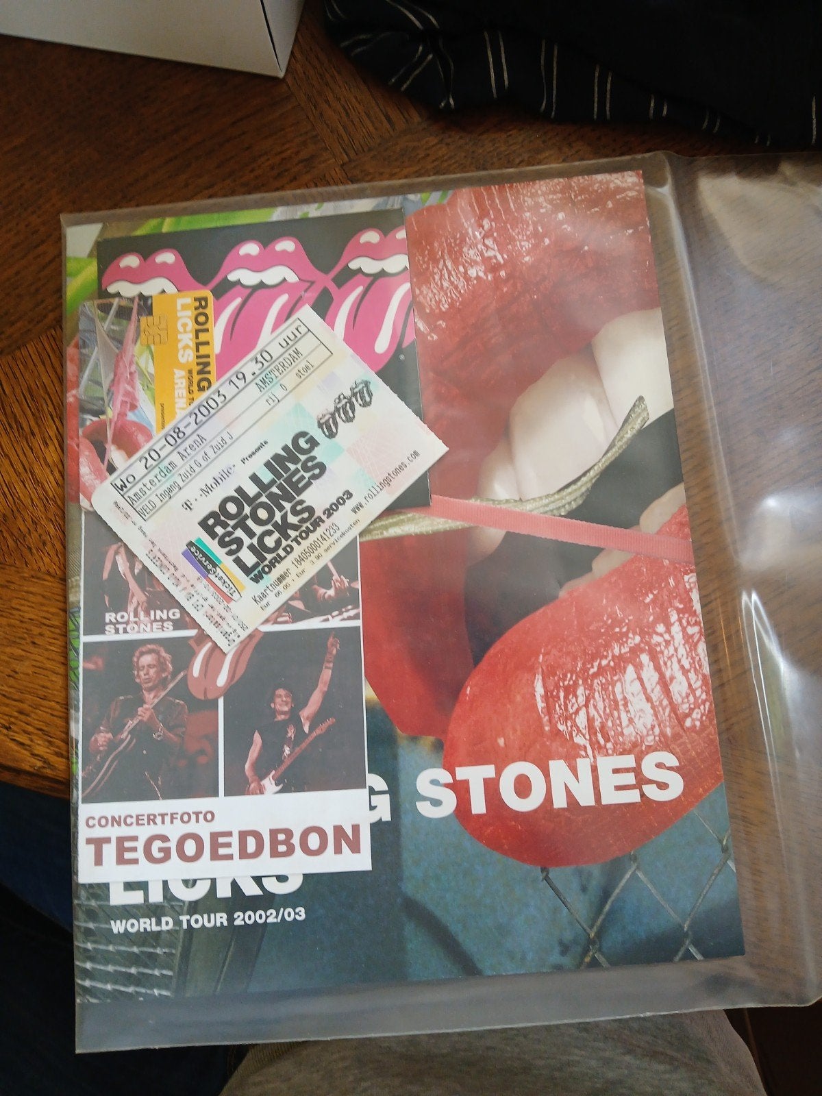 Rolling Stones licks world tourboek, Ophalen, A1 t/m A3, Film en Tv