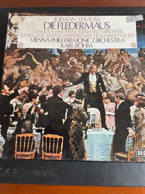 Karl Bohm - Die Fledermaus  2x LP Box, Ophalen of Verzenden, Zo goed als nieuw, Classicisme, Boxset