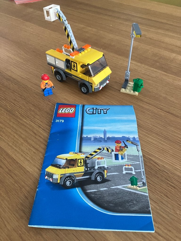 Lego Electriciteitswagen (3179), Lego, Ophalen of Verzenden, Compleet, Complete set