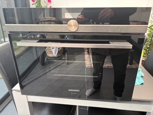 Siemens inbouw stoomoven iQ700 Studionline lux, Witgoed en Apparatuur, Ovens, Zo goed als nieuw, Inbouw, Stoomoven, Siemens, 45 tot 50 cm