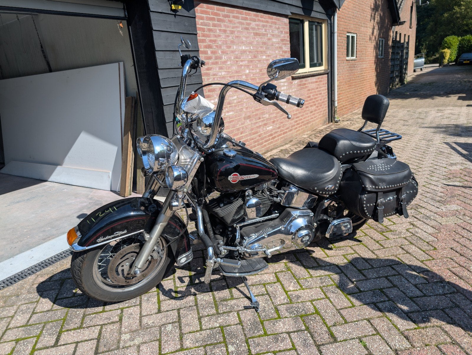 Foto 3 van Harley-Davidson heritage onderdelen, tassen ,zadel , bagage