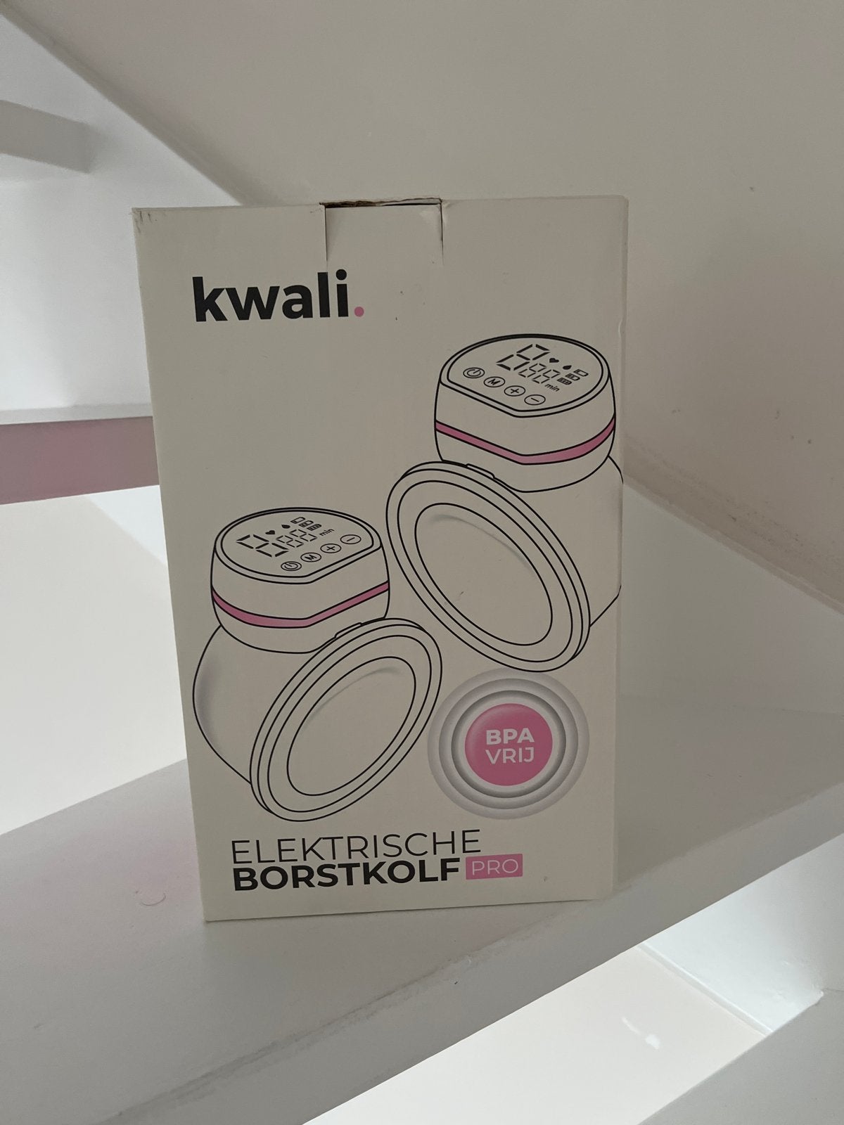 Kwaili Elektrische Borstkolf Pro - BPA Vrij, Ophalen of Verzenden, Zo goed als nieuw