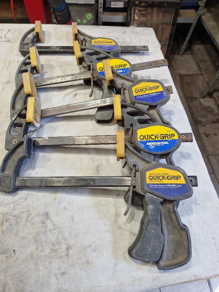 Eenhands lijmklem lijmtang, Doe-het-zelf en Verbouw, Gereedschap | Handgereedschap, Ophalen, Gebruikt