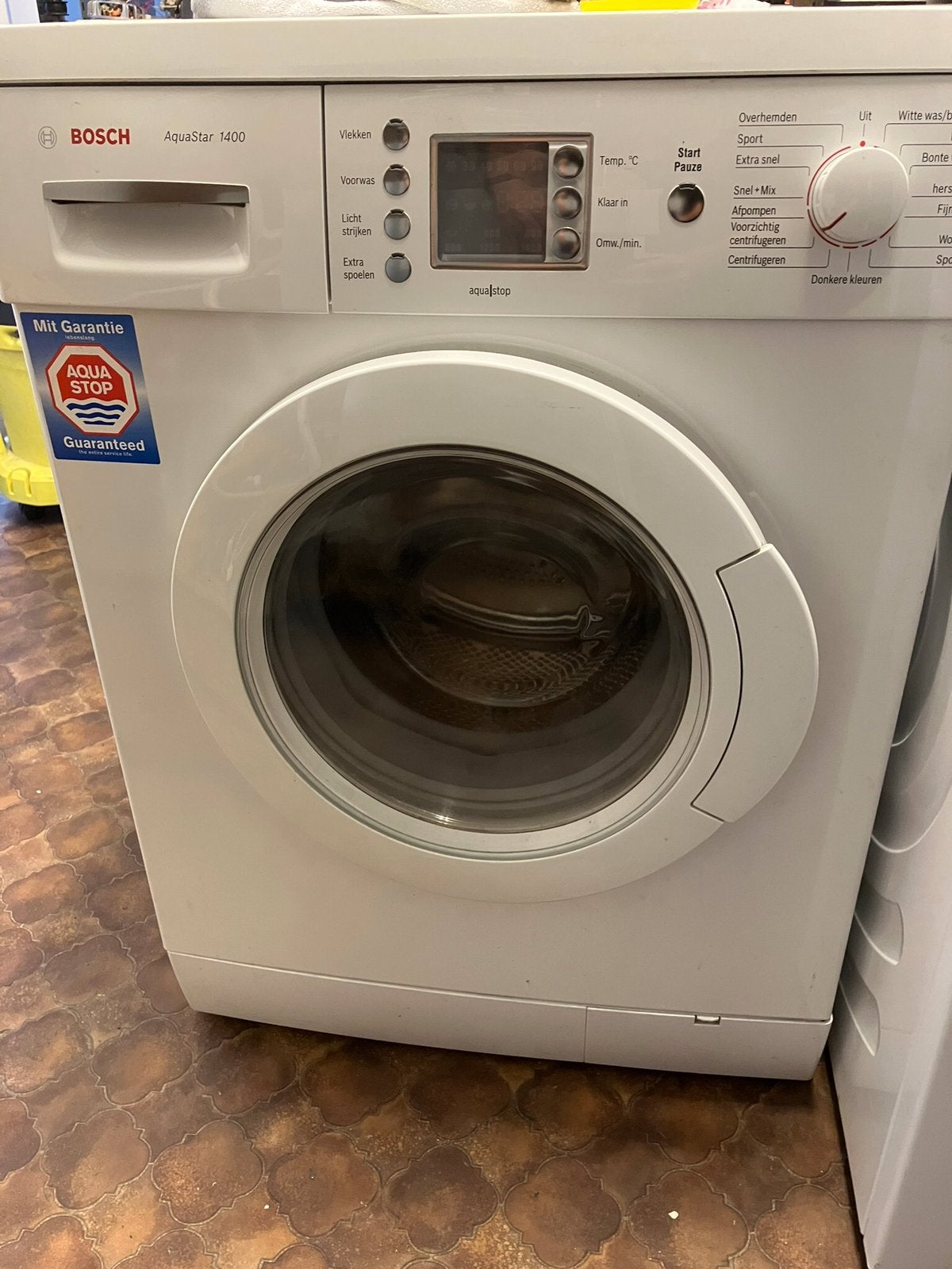BOSCH WASAUTOMAAT TE KOOP, Witgoed en Apparatuur, Refurbished, Ophalen of Verzenden, Voorlader, Energieklasse A of zuiniger