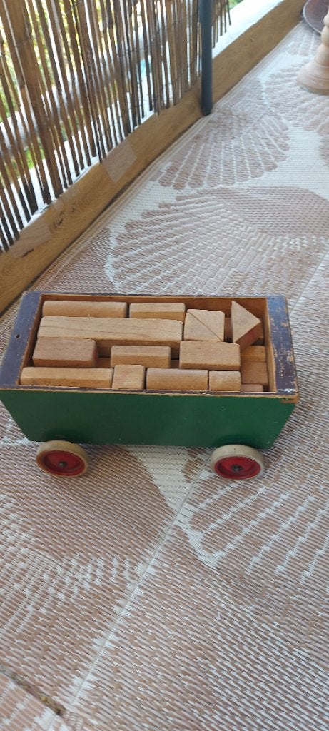 ADO vintage blokkenwagen, Antiek en Kunst, Ophalen of Verzenden