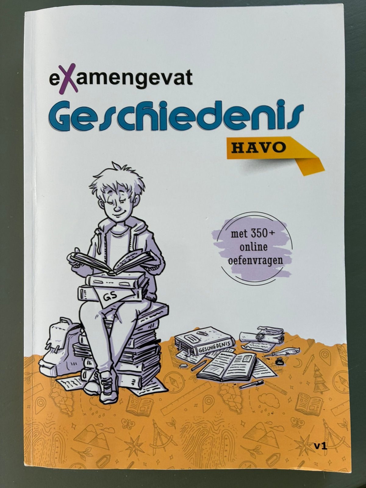 eXamengevat geschiedenis havo, Boeken, Schoolboeken, Ophalen of Verzenden, Zo goed als nieuw, HAVO, Geschiedenis