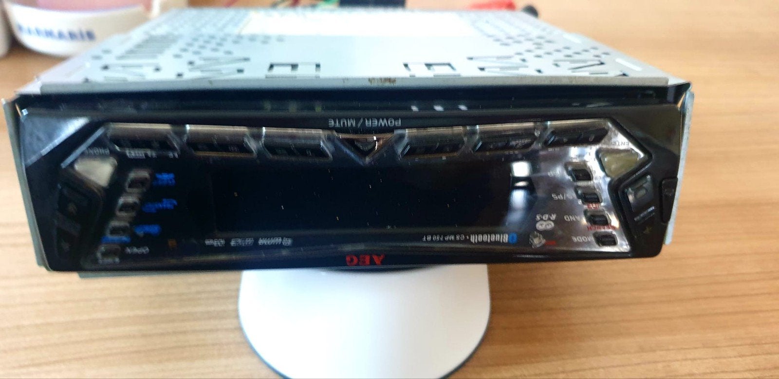 AEG  radio Cd speler 4x50 watt, Ophalen, Gebruikt