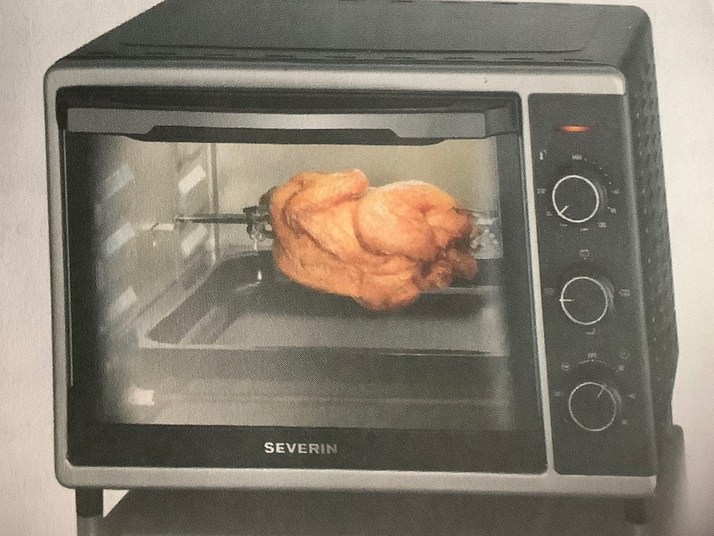 Severin To 2056 Grill bakoven met draaispit., Ophalen, Minder dan 45 cm, Overige merken, Minder dan 45 cm