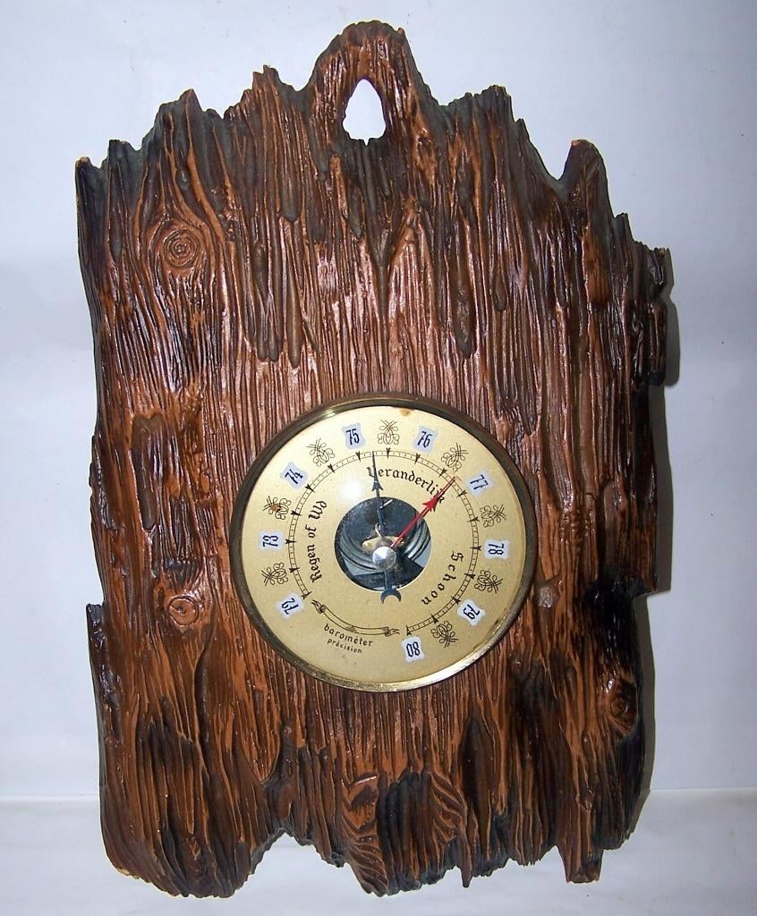 Mooie vintage barometer "Boom". Izgs., Antiek en Kunst, Ophalen of Verzenden