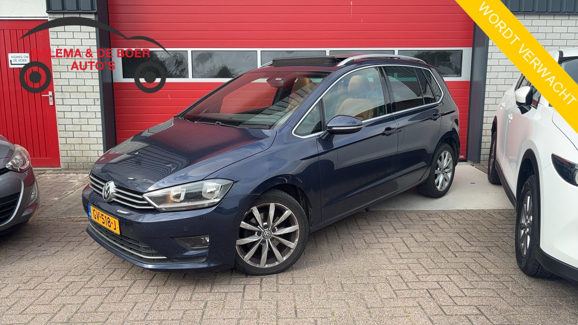 Volkswagen Golf Sportsvan 1.4 TSI Business Edition 1STE EIG, Auto's, Euro 6, Blauw, Onderhoudsboekje, 66 €/maand