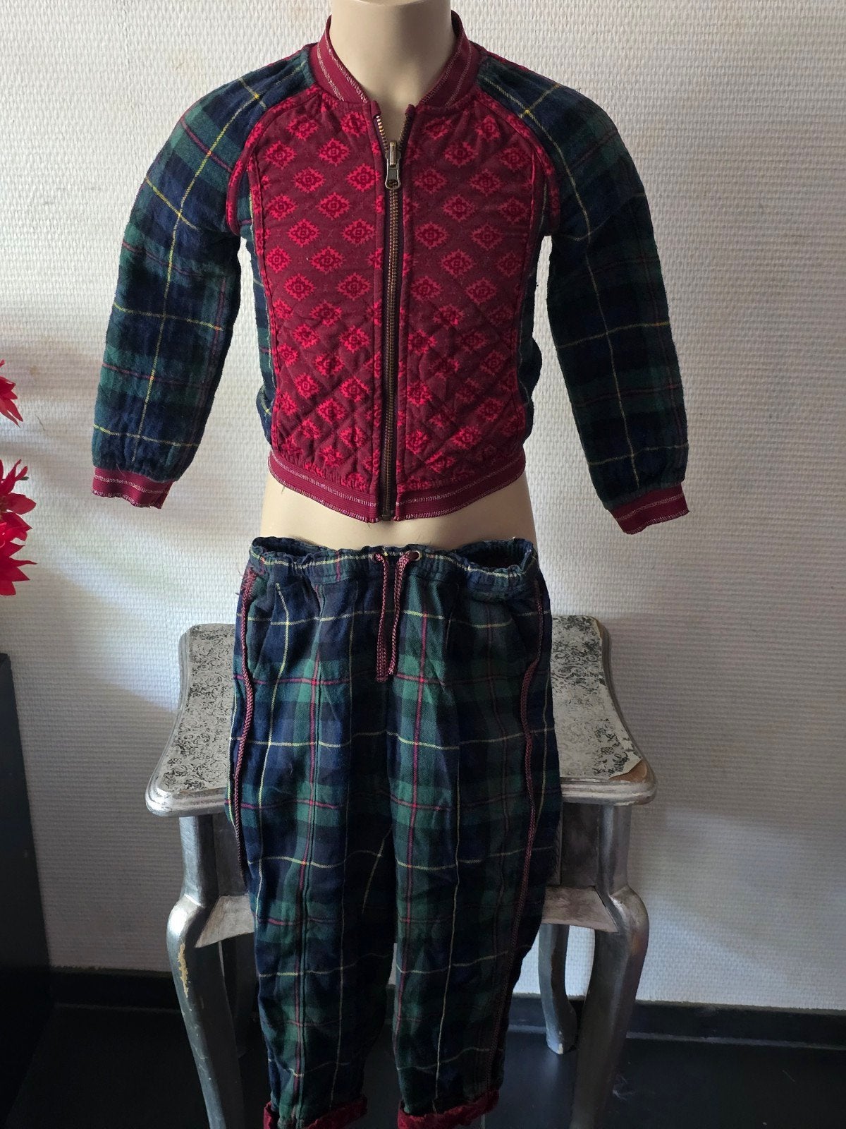Scotch R'Belle kinder Geruit Tweedelig Pak Maat 104, Kinderen en Baby's, Kinderkleding | Maat 104, Gebruikt, Jongen of Meisje