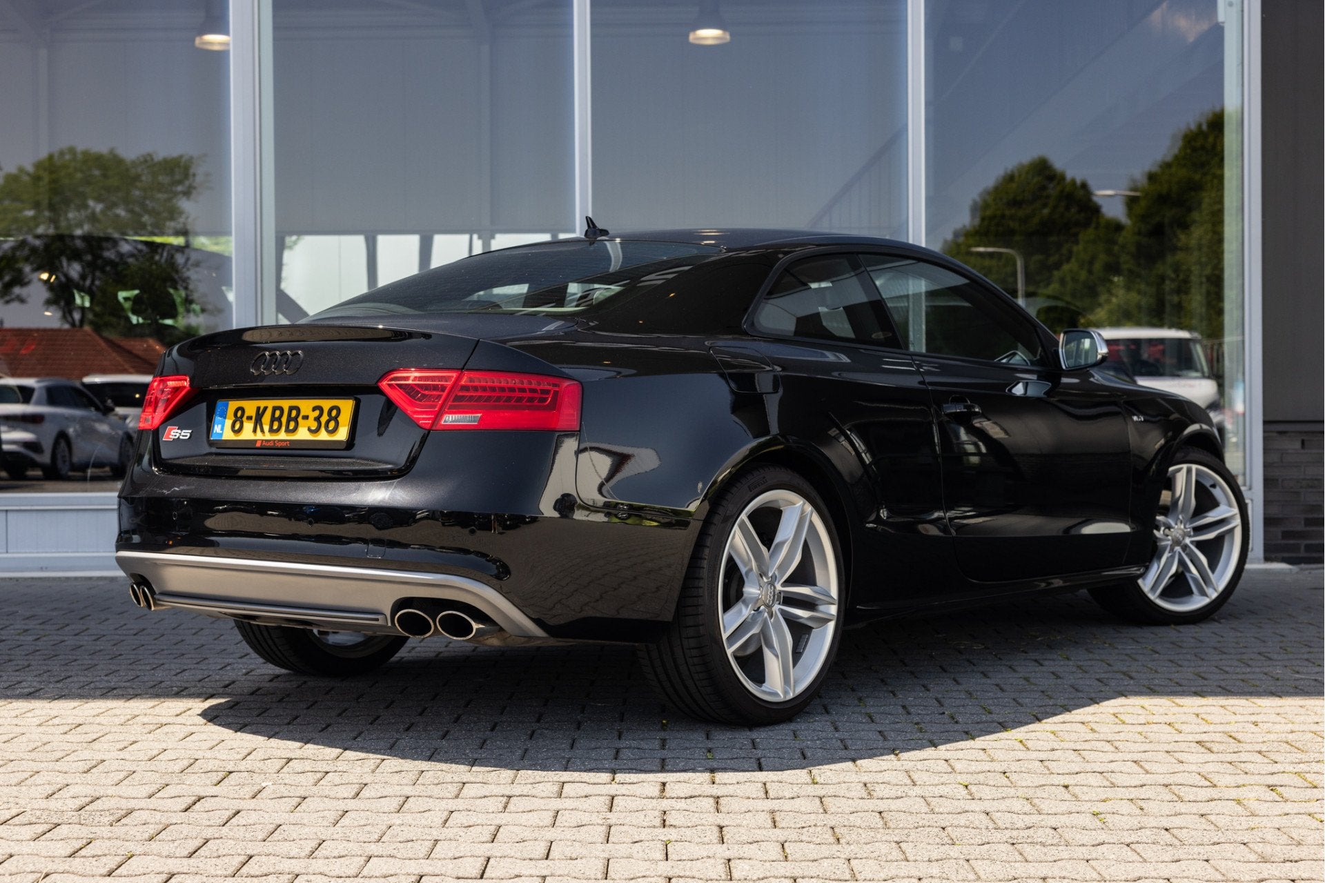 Audi S5 Coupé 3.0 TFSI quattro Pro Line | NL Auto | Adaptie, Auto's, Audi, Gebruikt, Zwart, 2995 cc, Zwart