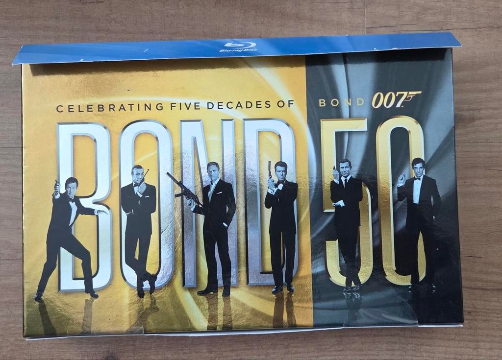 James Bond 50th Anniversary Collection Blu-ray Boxset, Cd's en Dvd's, Dvd's | Actie, Zo goed als nieuw, Actie, Boxset, Vanaf 12 jaar