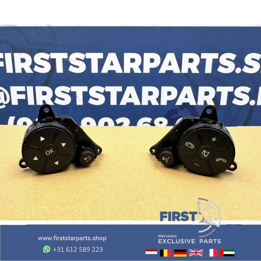 Mercedes STUURKNOPPEN SET W204 W212 W169 W245 W209 W219 W463, Auto-onderdelen, Dashboard en Schakelaars, Gebruikt, -, Ophalen of Verzenden