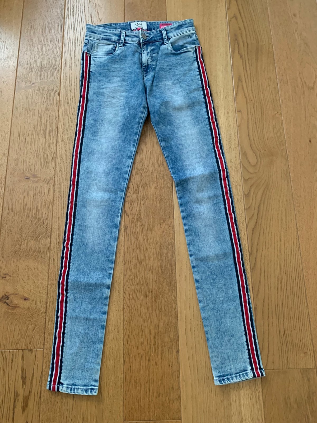 Jeans, Kinderen en Baby's, Kinderkleding | Maat 176, Ophalen of Verzenden, Zo goed als nieuw, Meisje, Broek