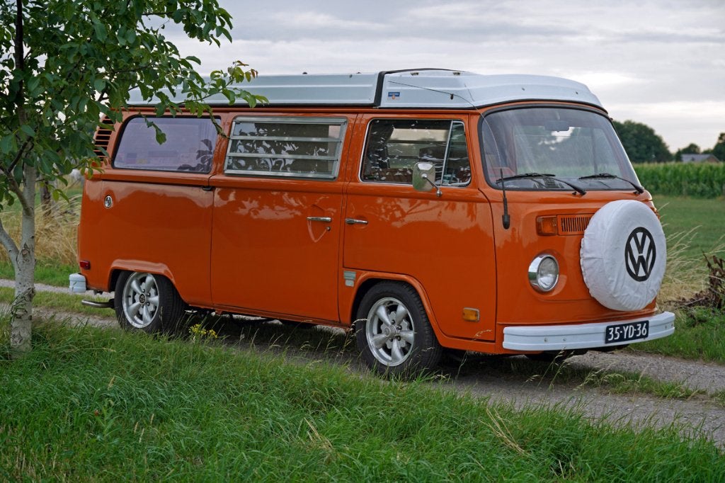 Volkswagen T2b Westfalia camper 1974, Auto's, Volkswagen, Particulier, Transporter, Benzine, MPV, Handgeschakeld, Overige kleuren