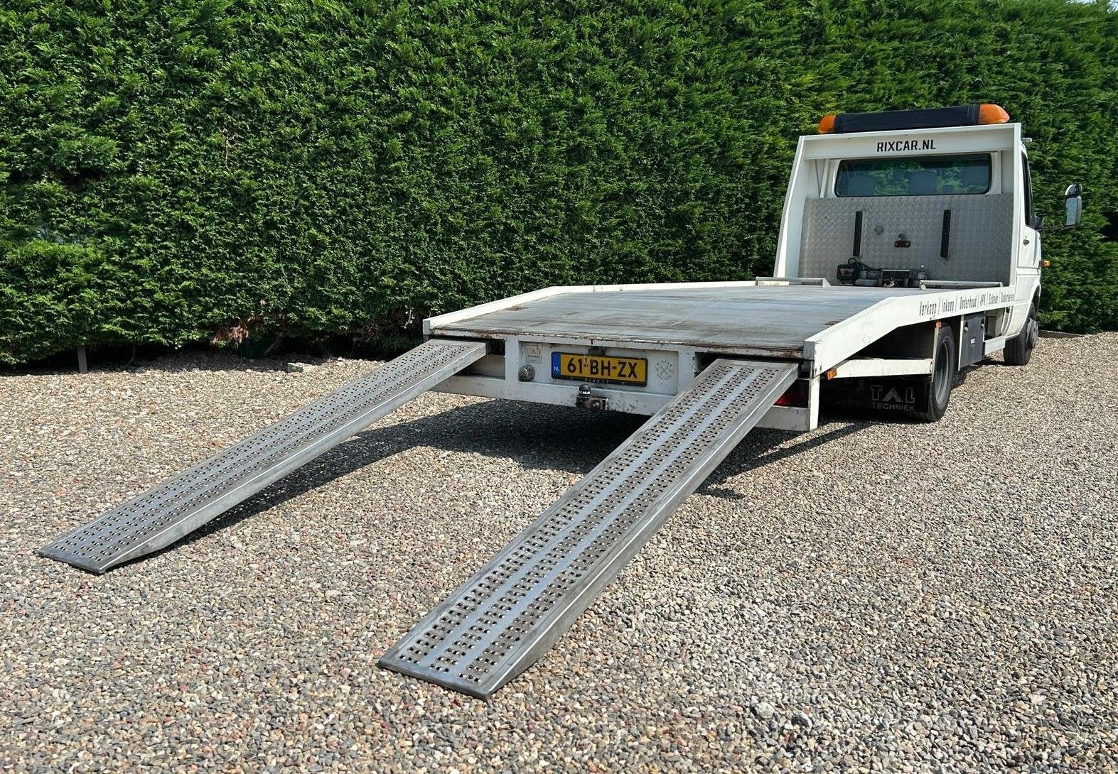 Volkswagen LT 46A 2.8 TDI Oprijwagen Airco Carplay DubbelLuc, Auto's, Gebruikt, Zwart, 4 cilinders, Startonderbreker