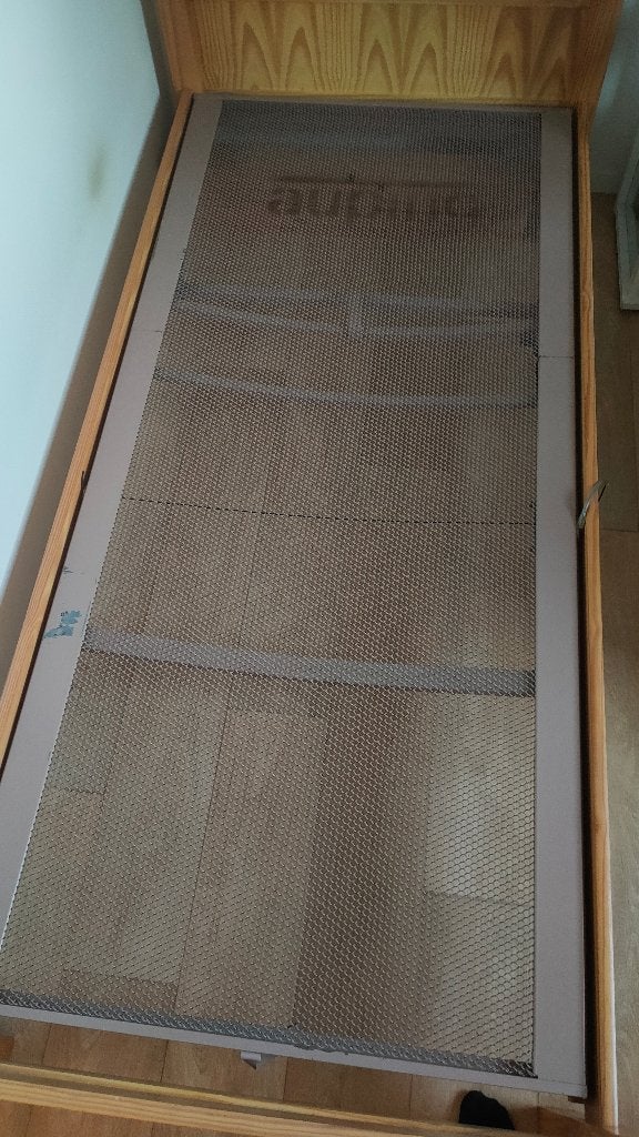 Auping spiraal bedbodem 90x200 cm, Ophalen, Gebruikt, 90 cm, Eenpersoons