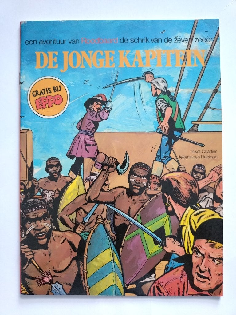 ROODBAARD - DE JONGE KAPITEIN  (1979, GRATIS BIJ EPPO), Boeken, Eén stripboek, Jean-Michel Charlier, Nieuw, Ophalen of Verzenden