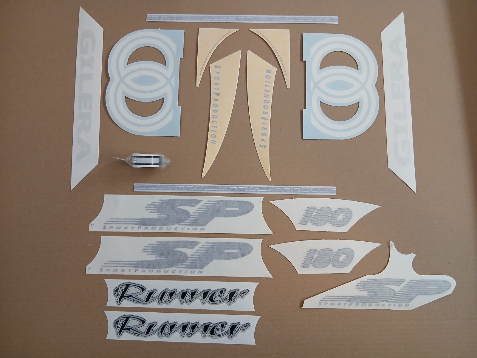 stickerset Gilera Runner SP yellow/violet, Ophalen of Verzenden