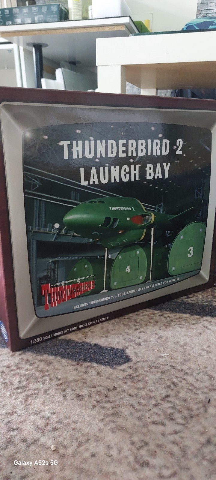 Thunderbird 2 Launch Bay Modelkit - Schaal 1:350, Overige merken, 1:50 of kleiner, Verzenden, Overige typen