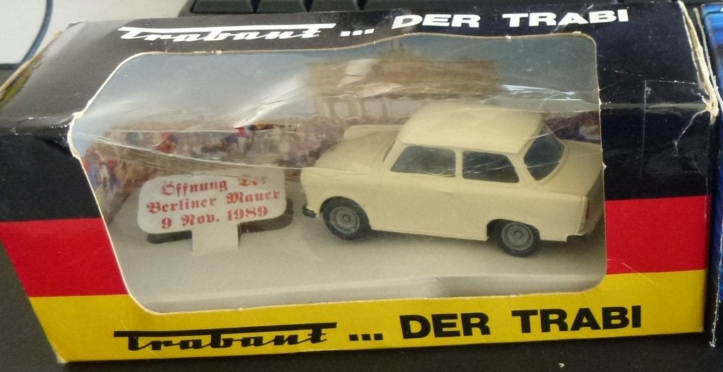 Der Trabi, Trabant 601 Vitesse 1/43, Ophalen of Verzenden, Zo goed als nieuw, Auto, Overige merken